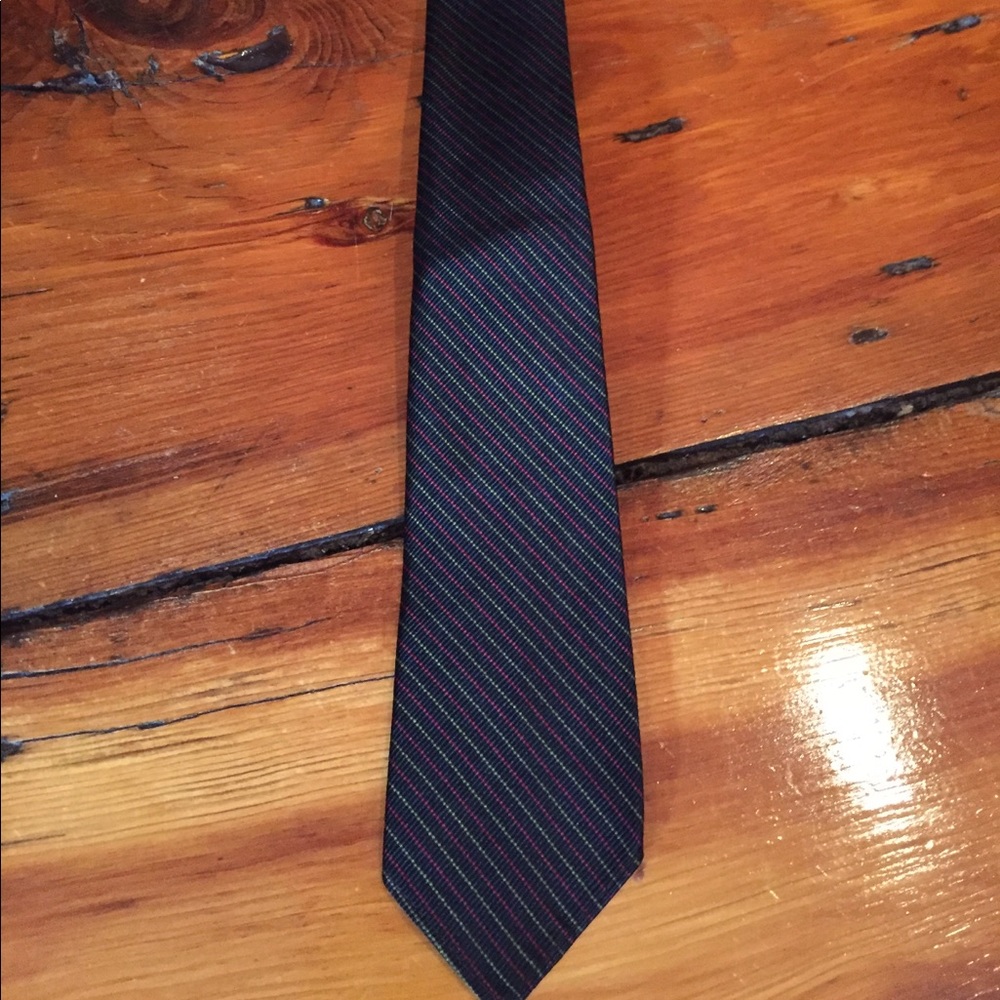 Vintage 1960 Silk Tie Eddie Jacobs